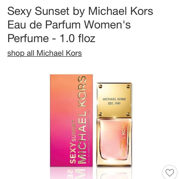 michael kors sunset perfume